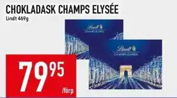 Matdax Lindt Chokladask champs elysée erbjuda