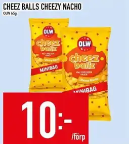 Matdax OLW Cheez balls cheezy nacho erbjuda