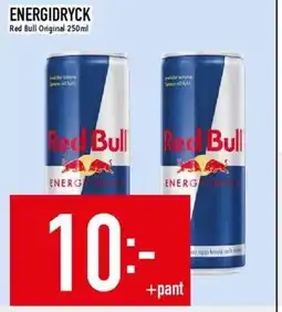 Matdax Red Bull Energidryck erbjuda