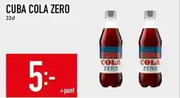 Matdax Cuba cola zero erbjuda
