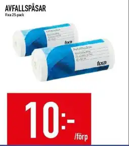 Matdax Fixa Avfallspåsar erbjuda