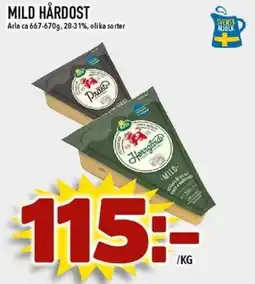 Matdax Arla Mild hårdost erbjuda