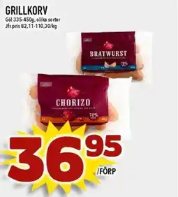 Matdax Göl Grillkorv erbjuda