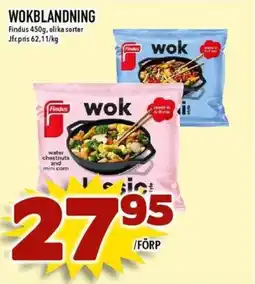Matdax Findus Wokblandning erbjuda