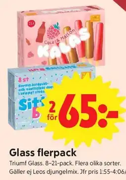 ICA Nära Triumf Glass flerpack erbjuda