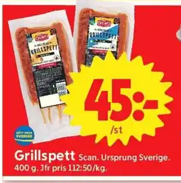 ICA Nära Scan Grillspett erbjuda