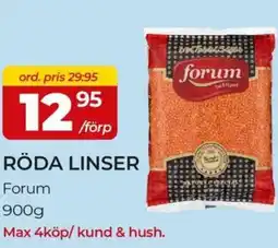 Matrix Butikerna Forum Röda linser erbjuda