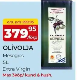 Matrix Butikerna Mesogios Olivolja erbjuda