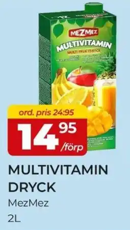 Matrix Butikerna MezMez Multivitamin dryck erbjuda