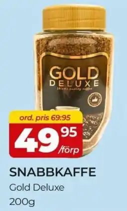 Matrix Butikerna Gold Deluxe Snabbkaffe erbjuda