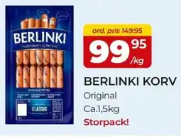 Matrix Butikerna Berlinki korv erbjuda