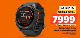 Power Garmin Fenix 8.51 mm Nästan en månads batteritid erbjuda