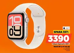 Power Authorized Reseller Watch SE 3, 44 mm alu erbjuda