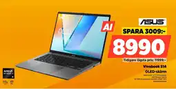 Power Asus Vivobook S14 OLED-skärm erbjuda