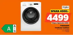 Power Whirlpool Tvättmaskin FreshCare+ funktion erbjuda