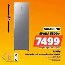 Power Samsung Kylskåp Mångsidig och anpassningsbar interiör erbjuda