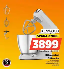 Power Kenwood Köksassistent 7 liters skål erbjuda