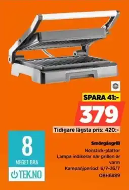 Power Smörgåsgrill erbjuda