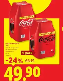 Lidl Coca-Cola, Fanta erbjuda