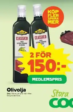 Stora Coop OLIVOLJA erbjuda