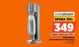 Power Sodastream Kolsyremaskin Färskt bubbelvatten utan krångel erbjuda