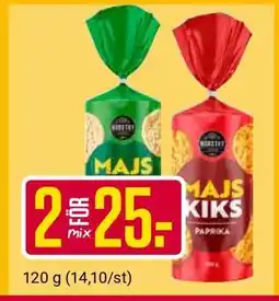 ÖoB Majs / Majs Kiks Paprika erbjuda