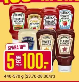 ÖoB Heinz ketchup erbjuda