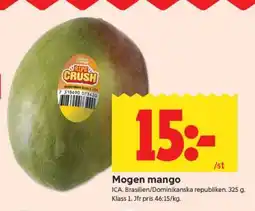 ICA Supermarket Mogen Mango erbjuda