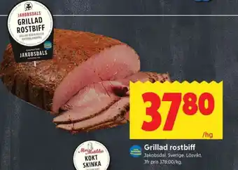 ICA Supermarket Grillad rostbiff erbjuda