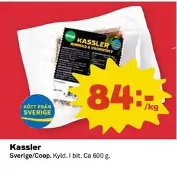 Coop KASSLER erbjuda