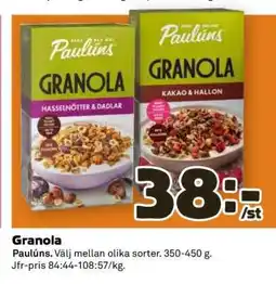 Coop GRANOLA erbjuda