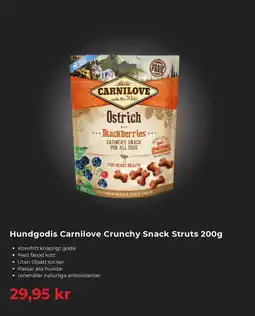 Granngården Hundgodis Carnilove Crunchy Snack Struts erbjuda