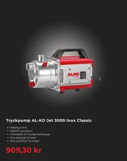 Granngården Tryckpump AL-KO Jet 3000 Inox Classic erbjuda