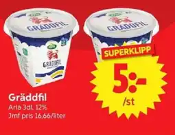 Nya Pulsen Arla Gräddfil erbjuda