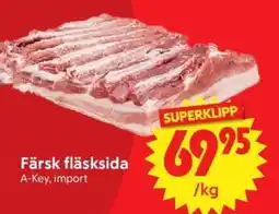 Nya Pulsen Färsk fläsksida erbjuda