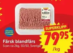 Nya Pulsen Scan Färsk blandfärs erbjuda