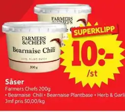 Nya Pulsen Farmers Chefs Såser erbjuda