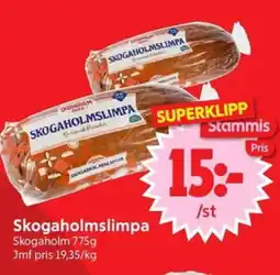 Nya Pulsen Skogaholm Skogaholmslimpa erbjuda