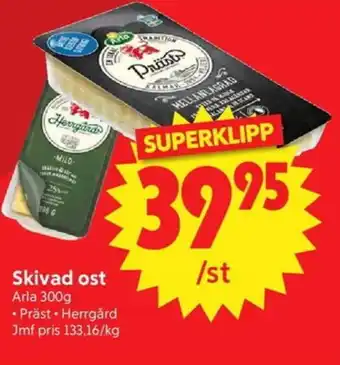 Nya Pulsen Arla Skivad ost erbjuda