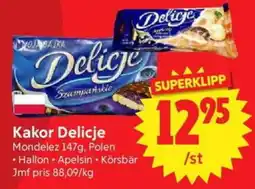 Nya Pulsen Kakor Delicje erbjuda