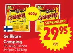 Nya Pulsen HK Grillkorv Camping erbjuda