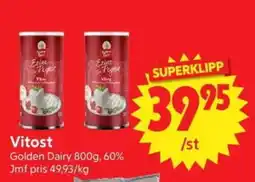 Nya Pulsen Golden Dairy Vitost erbjuda