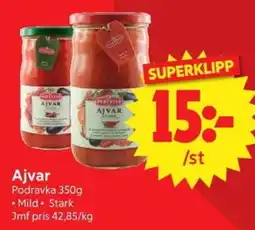 Nya Pulsen Podravka Ajvar erbjuda