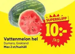 Nya Pulsen Vattenmelon hel erbjuda