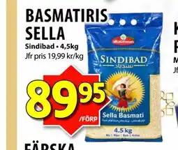 Matvärlden Tensta BASMATIRIS SELLA erbjuda