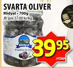 Matvärlden Tensta SVARTA OLIVER erbjuda