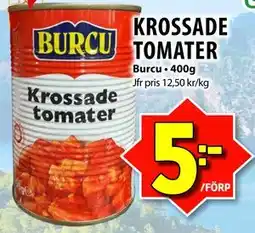 Matvärlden Tensta KROSSADE TOMATER erbjuda
