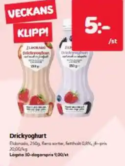 Hemköp Drickyoghurt erbjuda