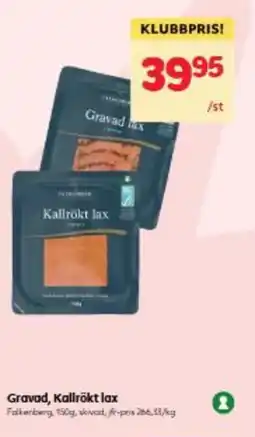 Hemköp Gravad , Kallrökt lax erbjuda