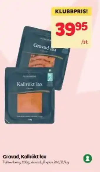 Hemköp Gravad , Kallrökt lax erbjuda